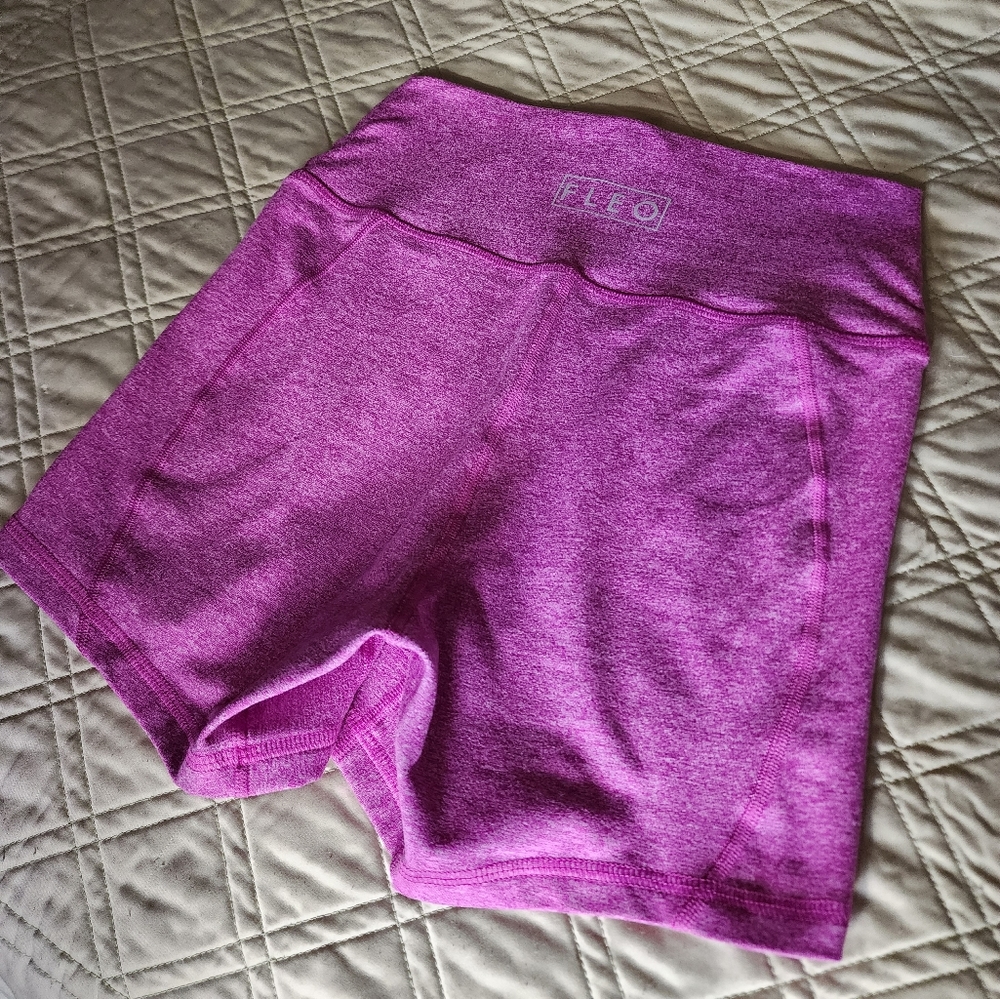 FLEO Shorts True High Contour THC Heather Orchid Bounce XS